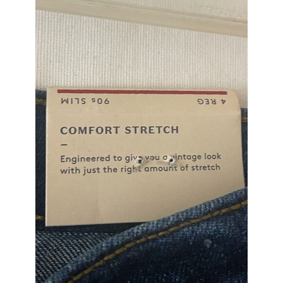 Universal Thread Womens Denim High Rise Slim Jeans Straight Leg Size 4R Blue NWT - Picture 7 of 7